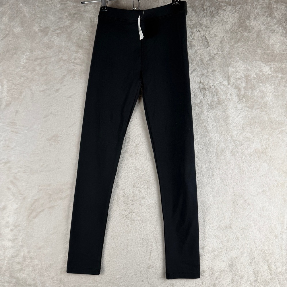 Crewcuts Girls Black Stretch Cotton Jersey Leggings Size 10 38566 NEW